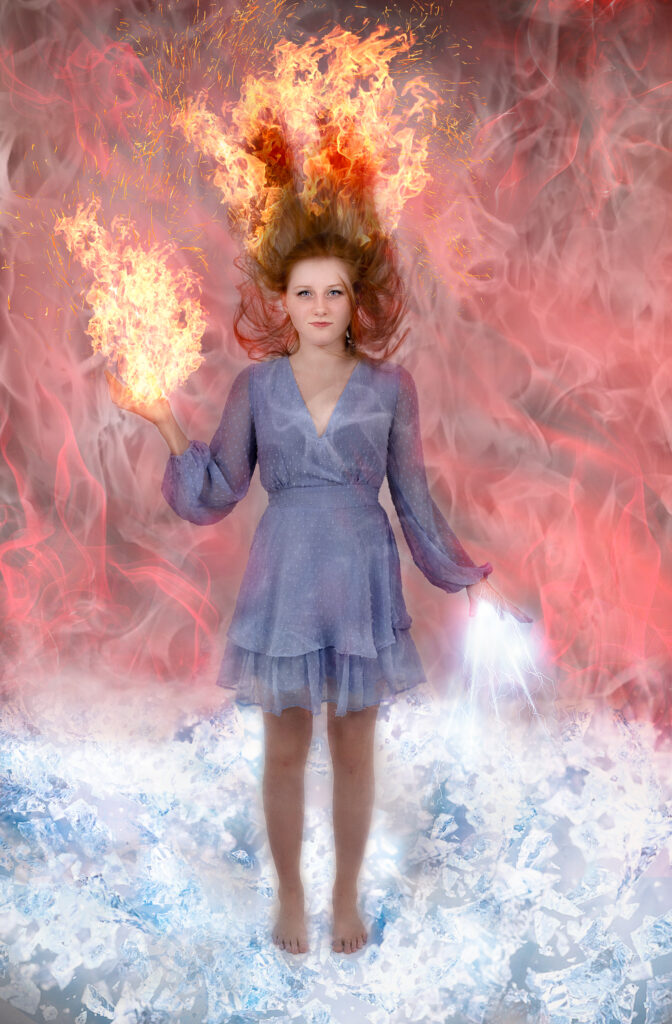 Sassy Mama Photography Fire and Ice Image